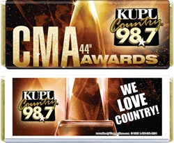 CMA Awards 2010 Full Size Candy Bar Wrapper