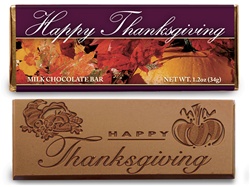 Happy Thanksgiving Candy Bar Non-Personalized Stock Design