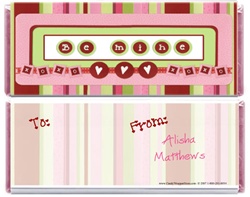 Valentines Day Be Mine Candy Wrappers