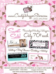 August 2011 Sweet Sale