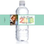 Graduation water bottle labels