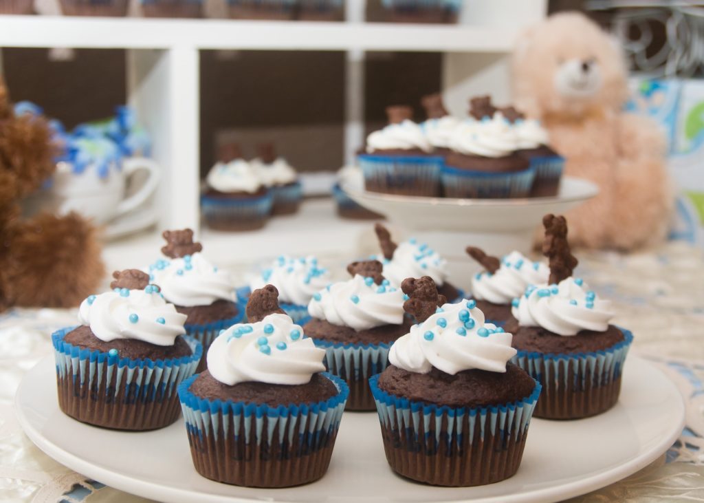 Baby Shower Cup Cakes